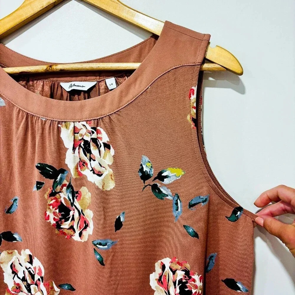 REITMANS Old pink  floral camisole - Picture 3 of 6